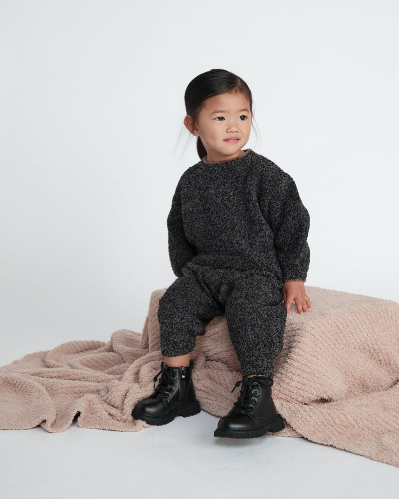 7AM - Cushy Ribbed Blanket - Fuzzy