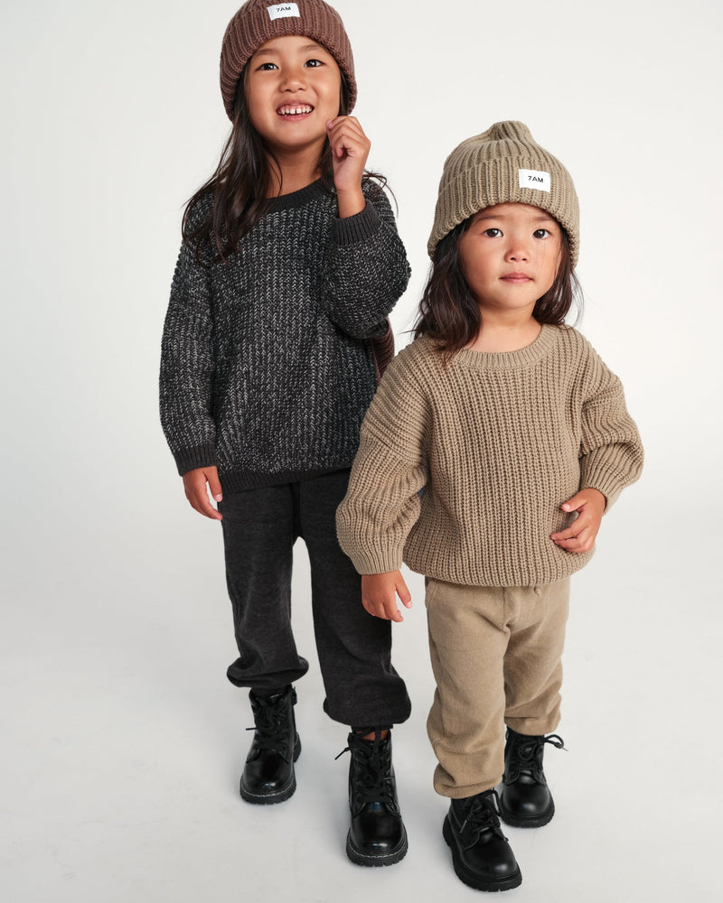 7AM - Ribbed Joggers - Chunky