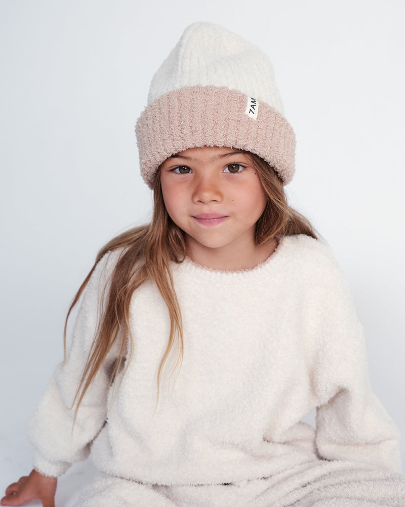 7AM - Boxy Sweater - Fuzzy