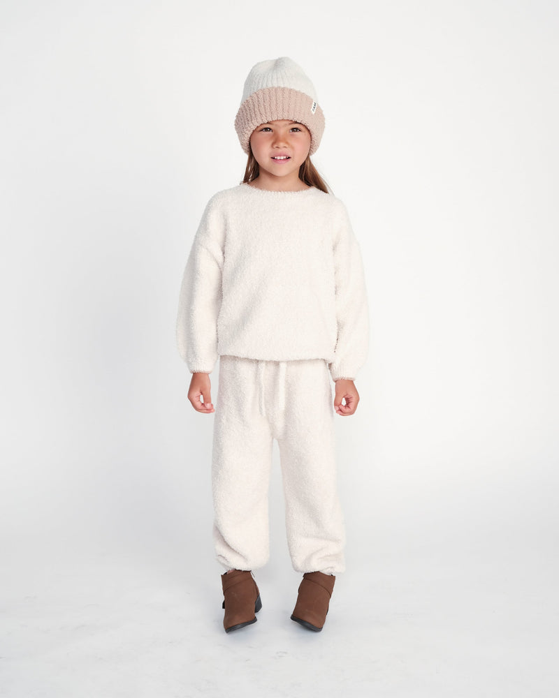 7AM - Boxy Sweater - Fuzzy