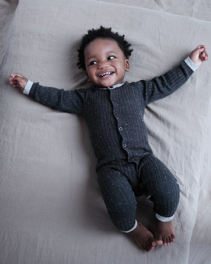 7AM - Long Sleeve Jumpsuit No Footie - Hug Me