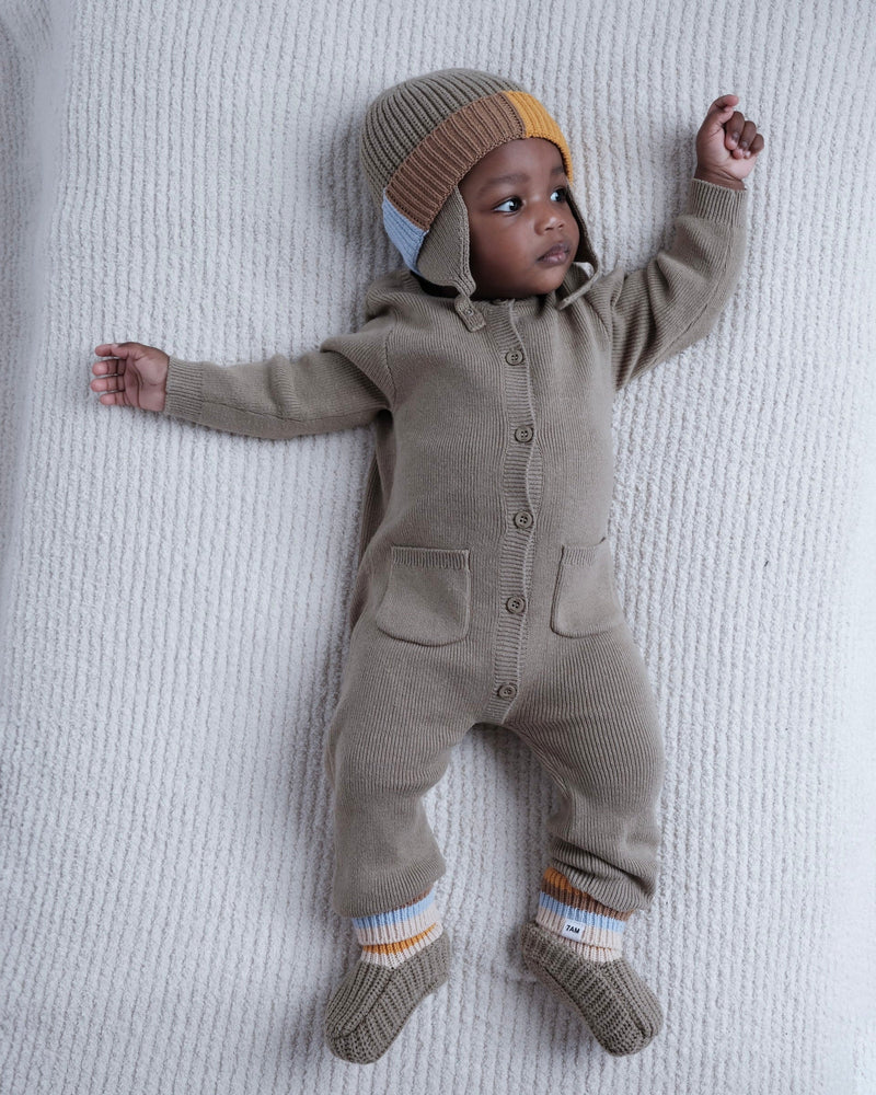 7AM - Beanie Flap Chunky | Baby and Kids Winter Beanie Collection for Cold Weather