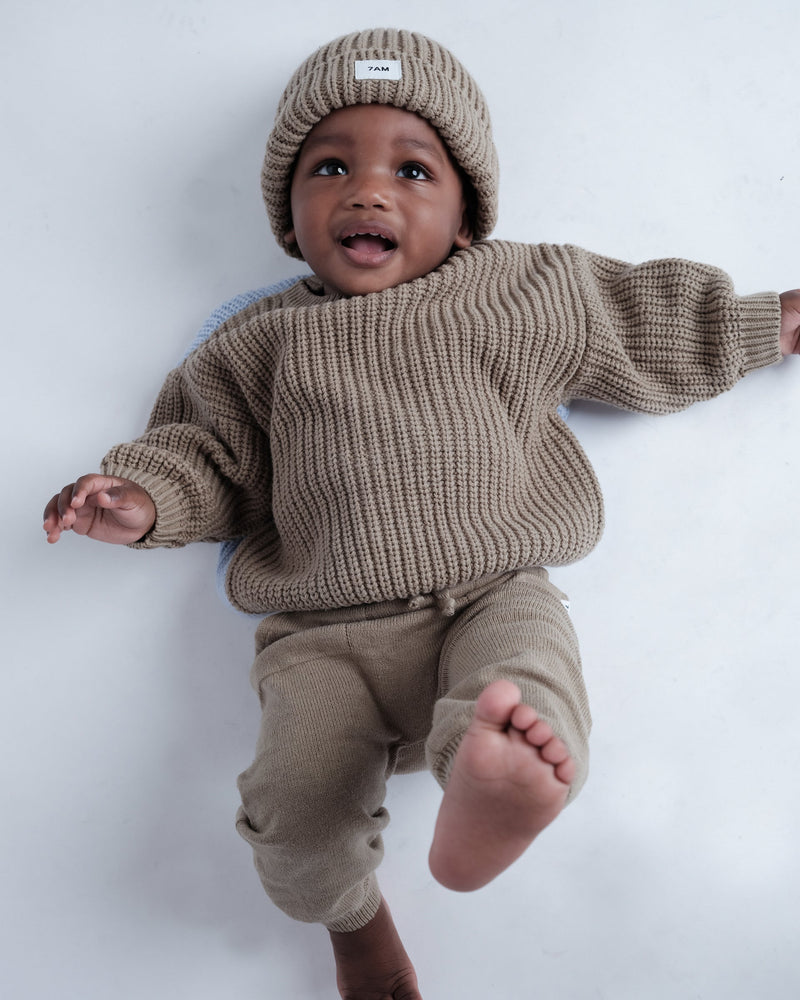 7AM - Ribbed Joggers - Chunky