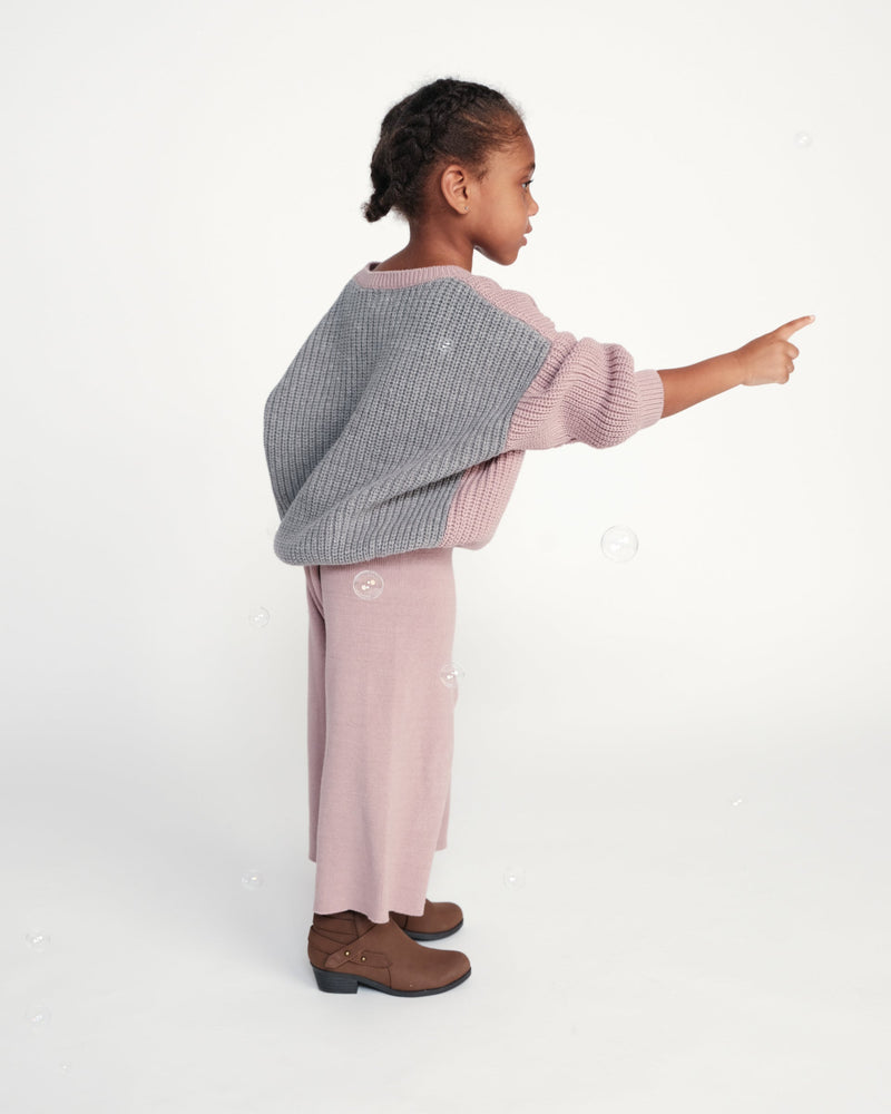 7AM - Ribbed Wide Pants - Chunky