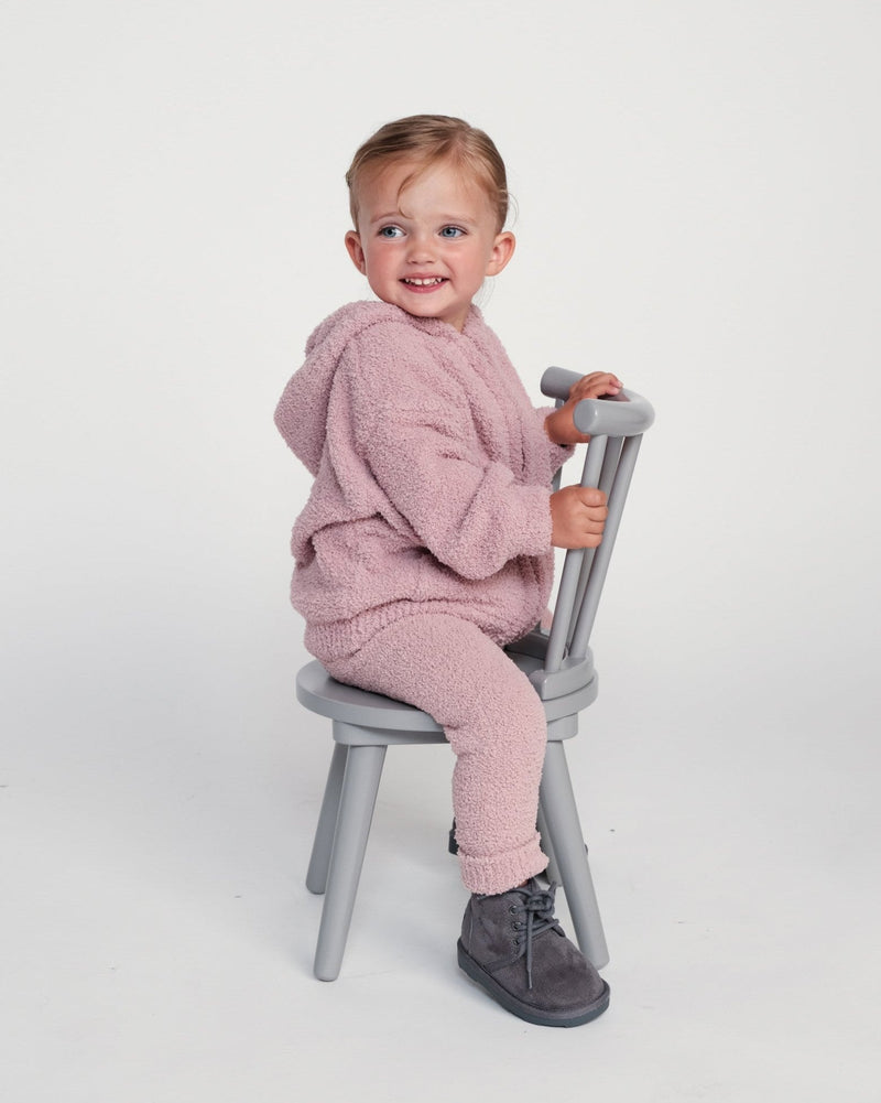 7AM Enfant - Gilet à Capuche Zippé - Peluche
