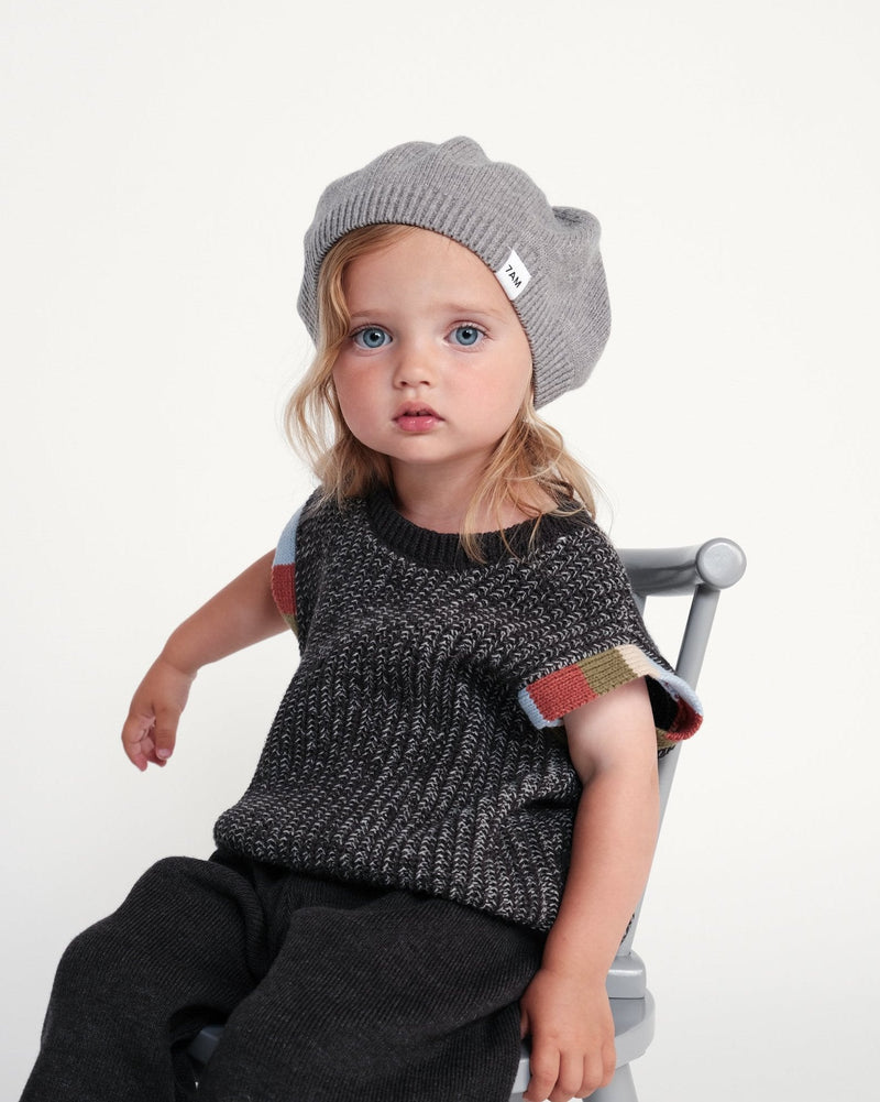 7AM - Sweater Vest Chunky | Knit Layering Vest for Babies and Toddlers