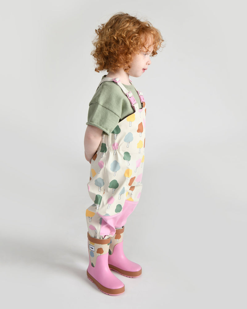 7AM - Rain Suspender Pants