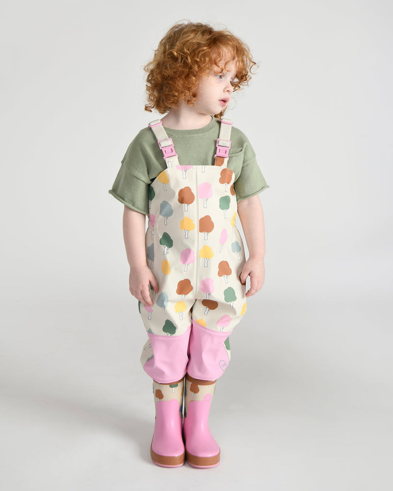 7AM Enfant - Rain Suspender Pants