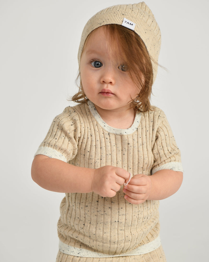7AM Enfant - Short Sleeve Top - Hug Me