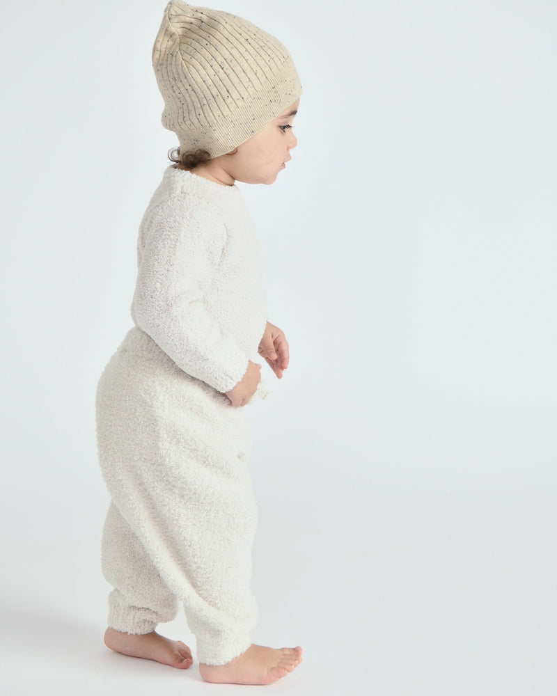 7AM - Boxy Lounge Pants - Fuzzy