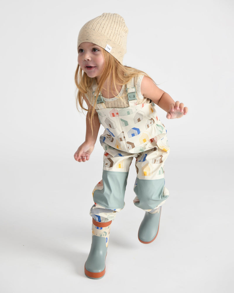 7AM Enfant - Rain Suspender Pants