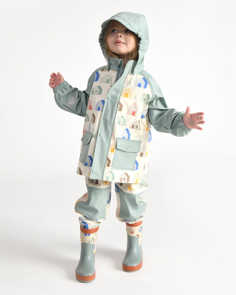 7AM Enfant - Rain Suspender Pants