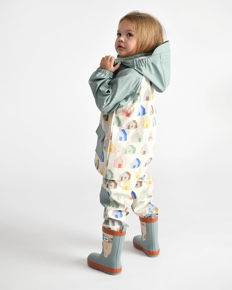 7AM Enfant - Rain Suspender Pants
