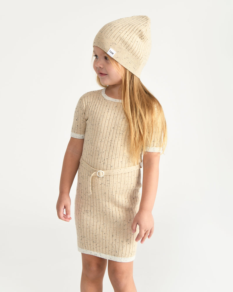7AM - Short Sleeve Dress - Hug Me | Children's Toddler Kids Everyday Dress Collection
