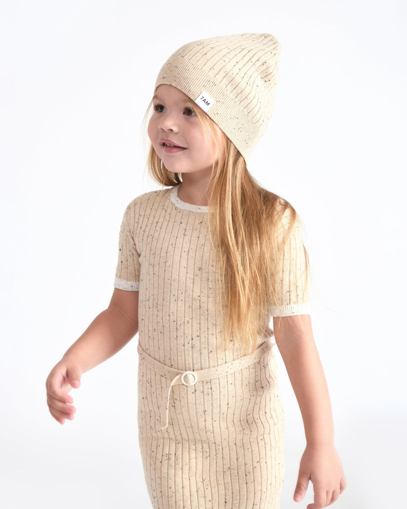 7AM - Short Sleeve Dress - Hug Me | Children's Toddler Kids Everyday Dress Collection