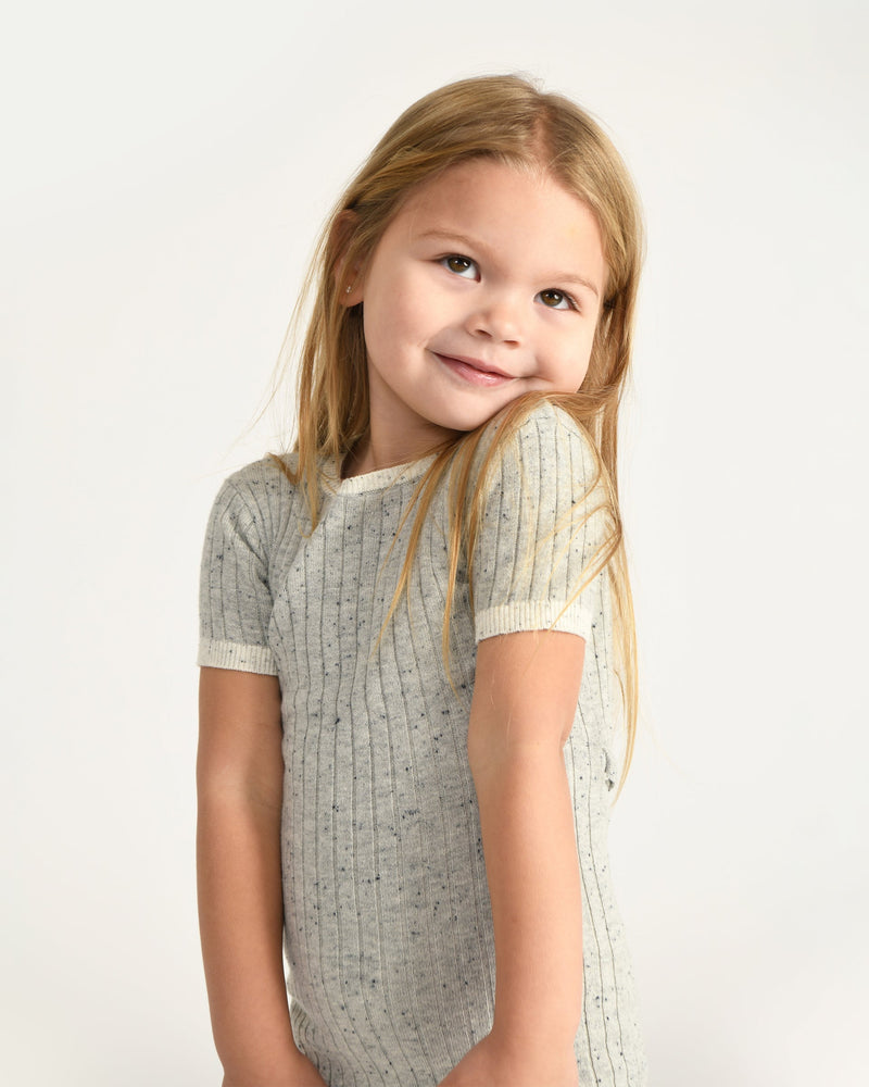 7AM - Short Sleeve Dress - Hug Me | Children's Toddler Kids Everyday Dress Collection