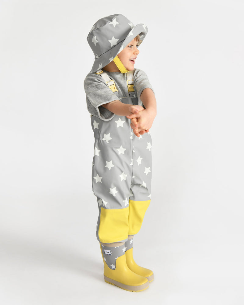 7AM Enfant - Rain Suspender Pants