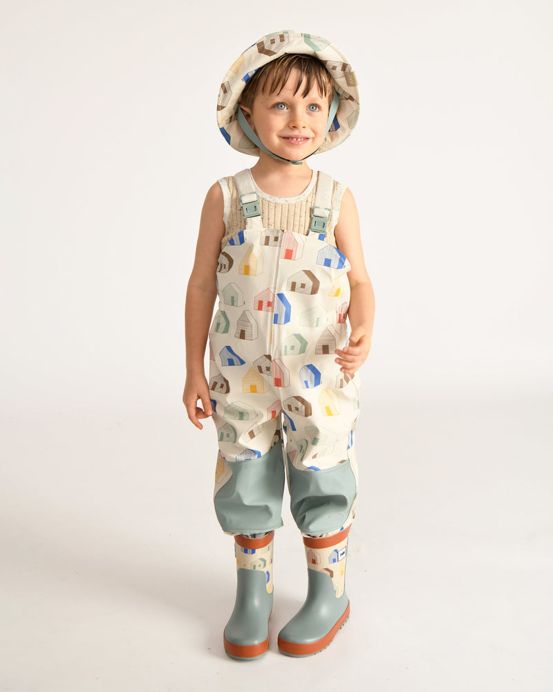 7AM Enfant - Rain Suspender Pants