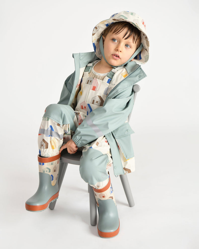 7AM Enfant - Rain Suspender Pants