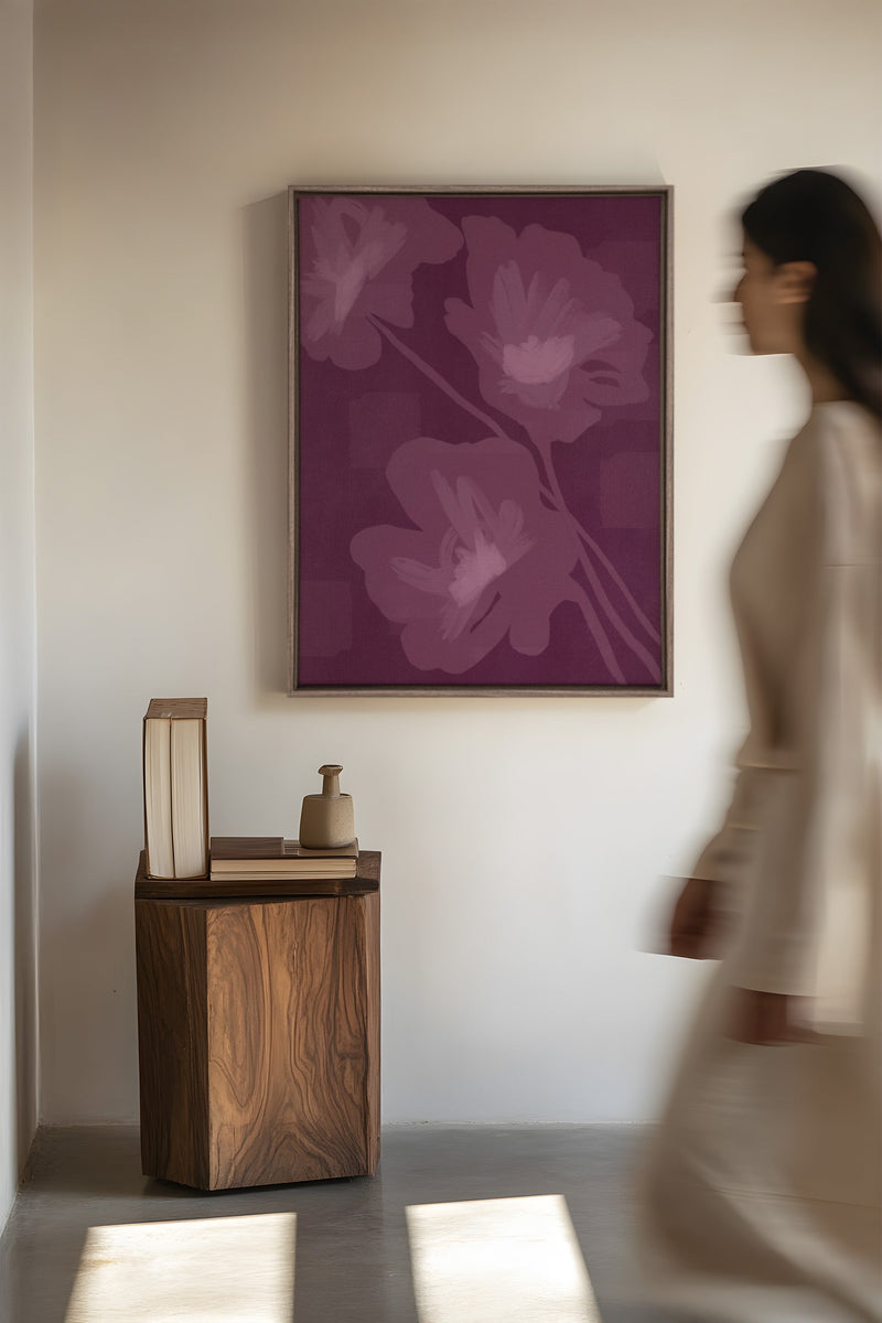 DEEP HARMONY, Oeuvre sur toile étirée