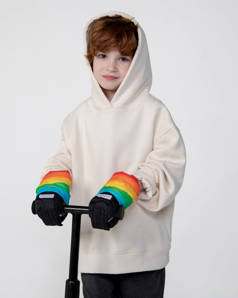 7AM - Kids Scooter Warmmuffs - Rainbow
