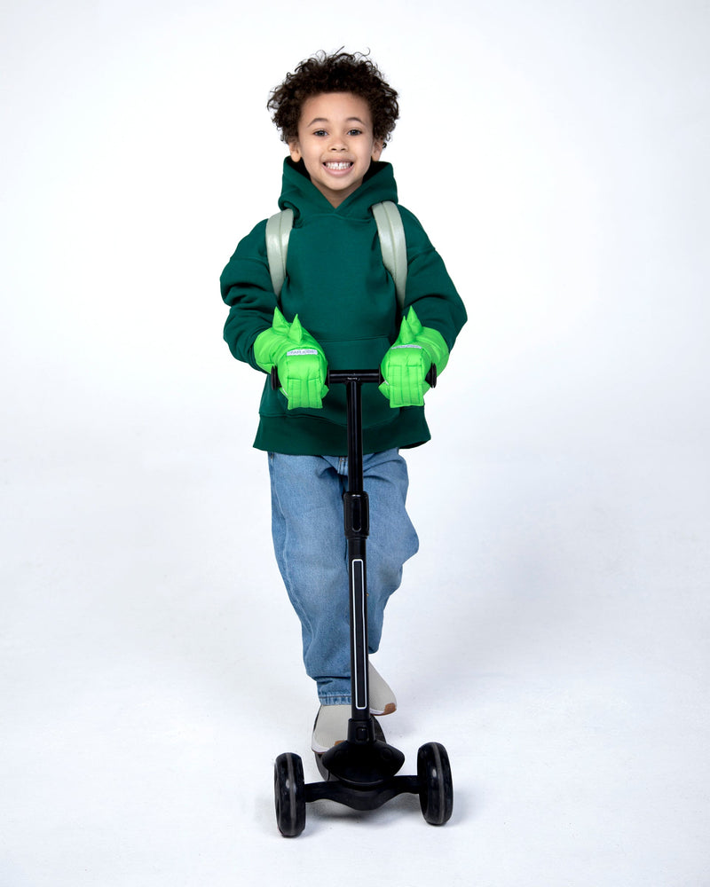 7AM - Kids Scooter Warmmuffs - Dino