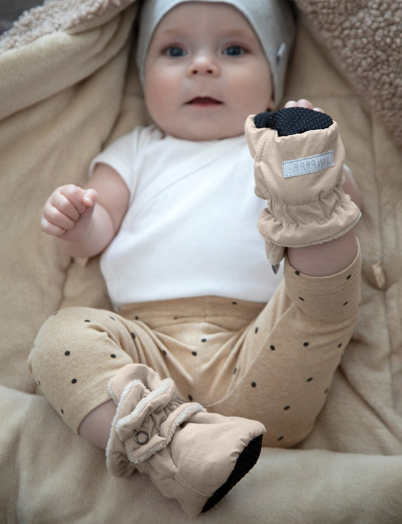 7AM - Baby Bootie Slippers - Airy Brush 3 - 6M
