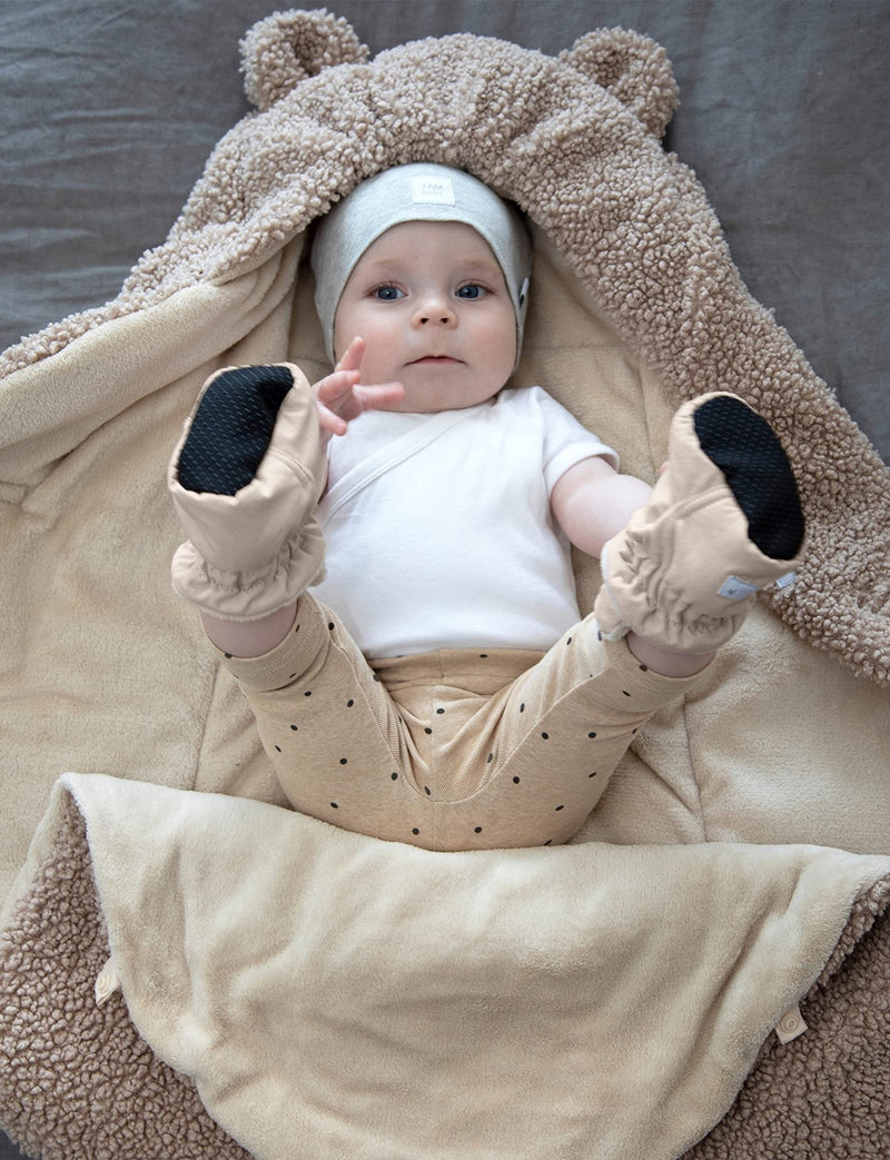 7AM - Baby Bootie Slippers - Airy Brush 3 - 6M