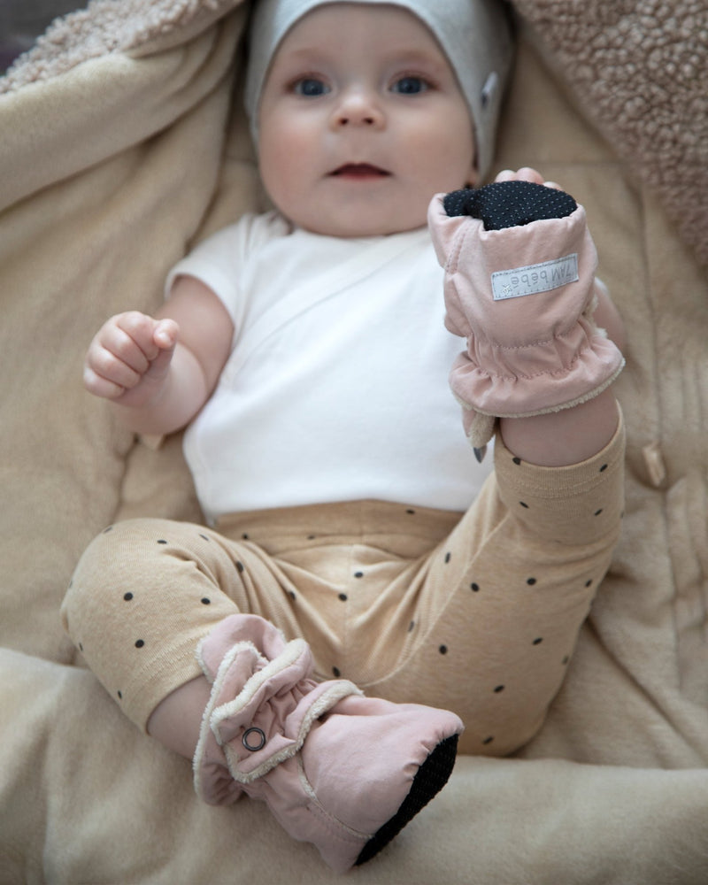 7AM - Baby Bootie Slippers - Airy Cameo 6 - 12M