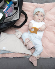 7AM - Baby Bootie Slippers - Airy Cameo 6 - 12M