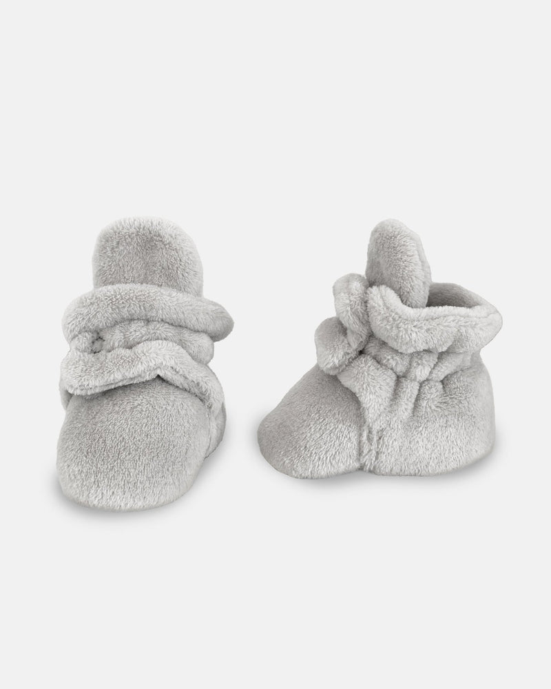 7AM - Baby Booties - Plush | Cozy Soft Booties for Infants and Toddlers Mother & Baby Pearl 0 - 3M