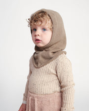 7AM - Balaclava Chunky | Kids Knit Balaclava Winter Hat Cold - Weather Warmth Mother & Baby Olive