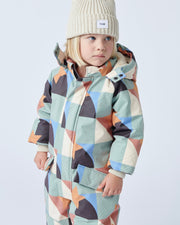 7AM - Beanie - Chunky Mother & Baby Ash Rose 0 - 6M