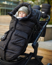 7AM - Beanie - Chunky Mother & Baby Ash Rose 0 - 6M