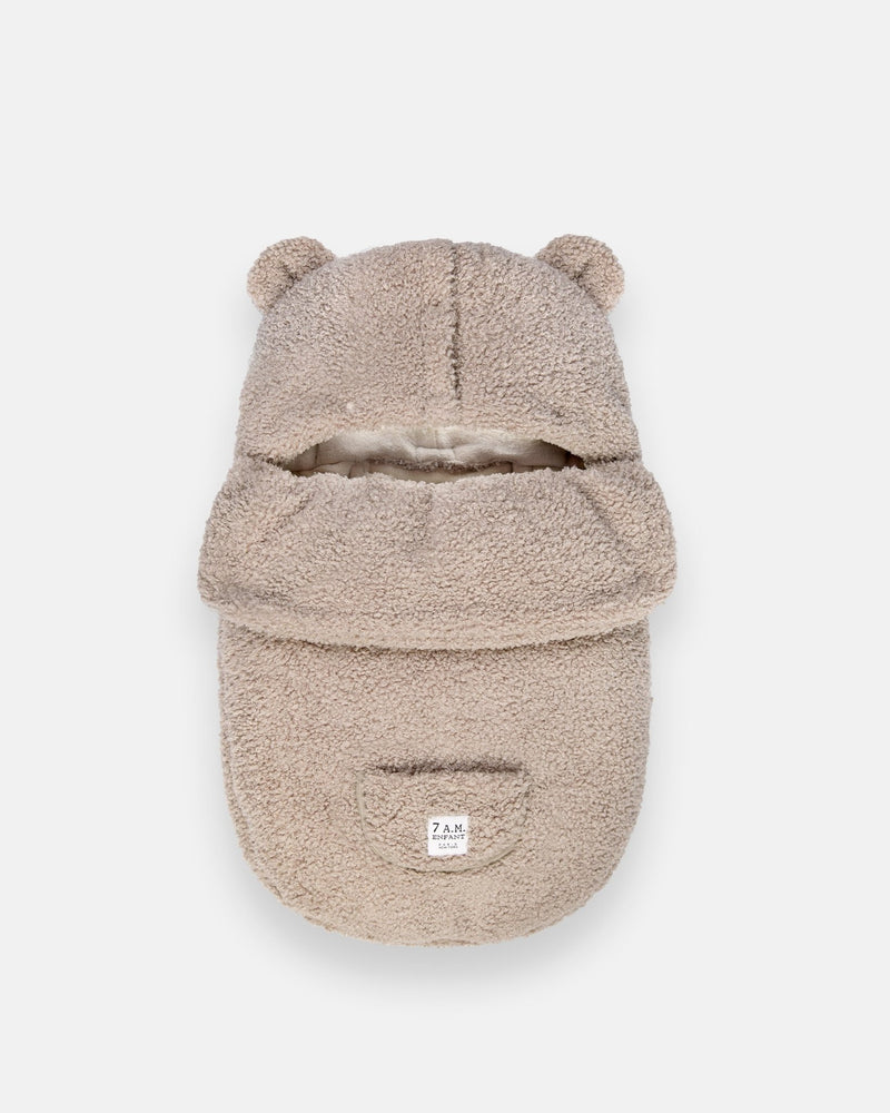 7AM - BebePOD | Baby Lounger & Sleep Pod for Infants, Portable Cozy Nest Mother & Baby Oatmeal