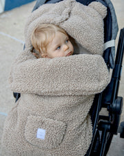 7AM - BebePOD | Baby Lounger & Sleep Pod for Infants, Portable Cozy Nest Mother & Baby Oatmeal