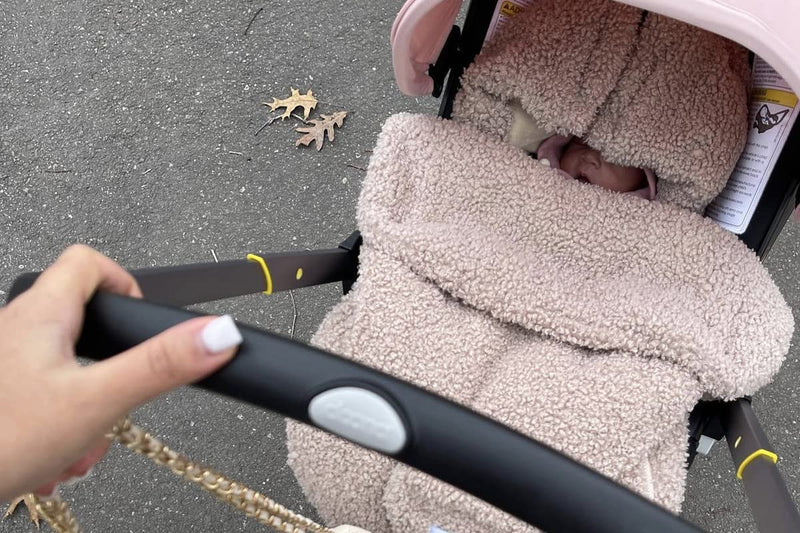 7AM - BebePOD | Baby Lounger & Sleep Pod for Infants, Portable Cozy Nest Mother & Baby Oatmeal