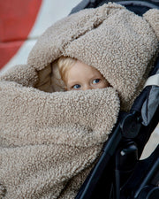 7AM - BebePOD | Baby Lounger & Sleep Pod for Infants, Portable Cozy Nest Mother & Baby Oatmeal