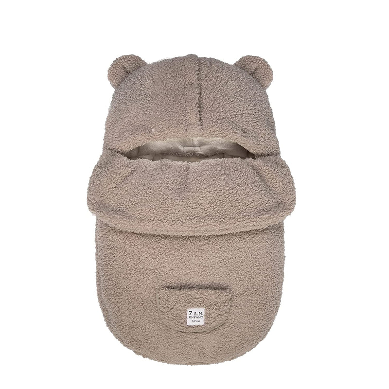 7AM - BebePOD | Baby Lounger & Sleep Pod for Infants, Portable Cozy Nest Mother & Baby Oatmeal
