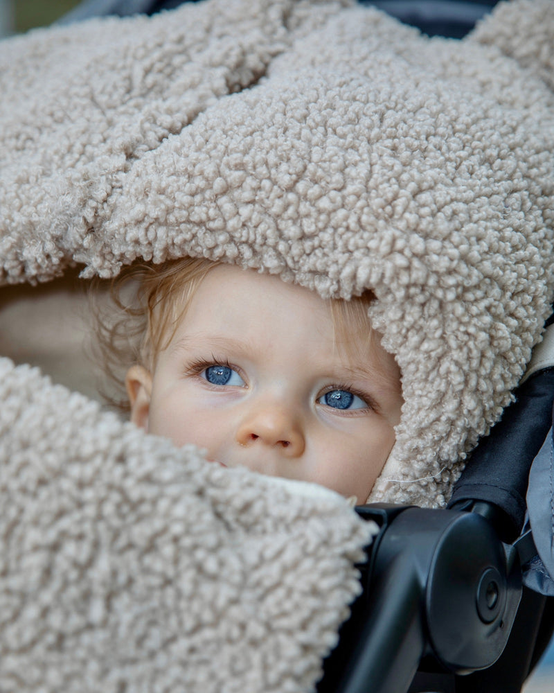 7AM - BebePOD | Baby Lounger & Sleep Pod for Infants, Portable Cozy Nest Mother & Baby Oatmeal
