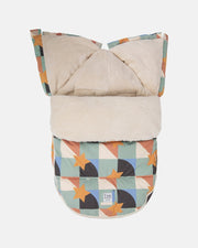 7AM - BenjiPOD - Prints Sherpa | Baby Sleep Pod for Infants and Toddlers Compatible with Strollers Mother & Baby 0 - 18M Copenhagen