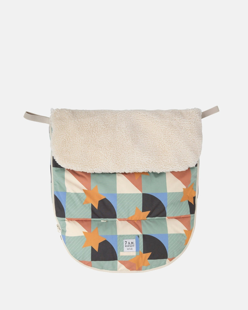7AM - BenjiPOD - Prints Sherpa | Baby Sleep Pod for Infants and Toddlers Compatible with Strollers Mother & Baby 0 - 18M Copenhagen