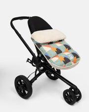 7AM - BenjiPOD - Prints Sherpa | Baby Sleep Pod for Infants and Toddlers Compatible with Strollers Mother & Baby 0 - 18M Copenhagen