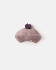 7AM - Beret Chunky | Kids Chunky Knit Beret Hat for Babies and Children Apparel & Accessories Ash Rose 1 - 3T
