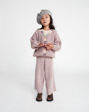 7AM - Beret Chunky | Kids Chunky Knit Beret Hat for Babies and Children Apparel & Accessories Grey 1 - 3T