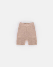 7AM - Biker Shorts - Fuzzy Mother & Baby Pecan 0 - 3M