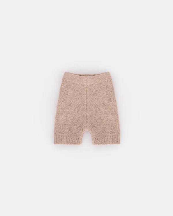 7AM - Biker Shorts - Fuzzy Mother & Baby Pecan 0 - 3M