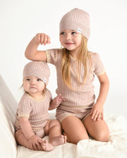 7AM - Biker Shorts - Hug Me Mother & Baby Heather Grey 0 - 3M