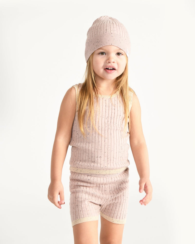 7AM - Biker Shorts - Hug Me Mother & Baby Heather Grey 0 - 3M