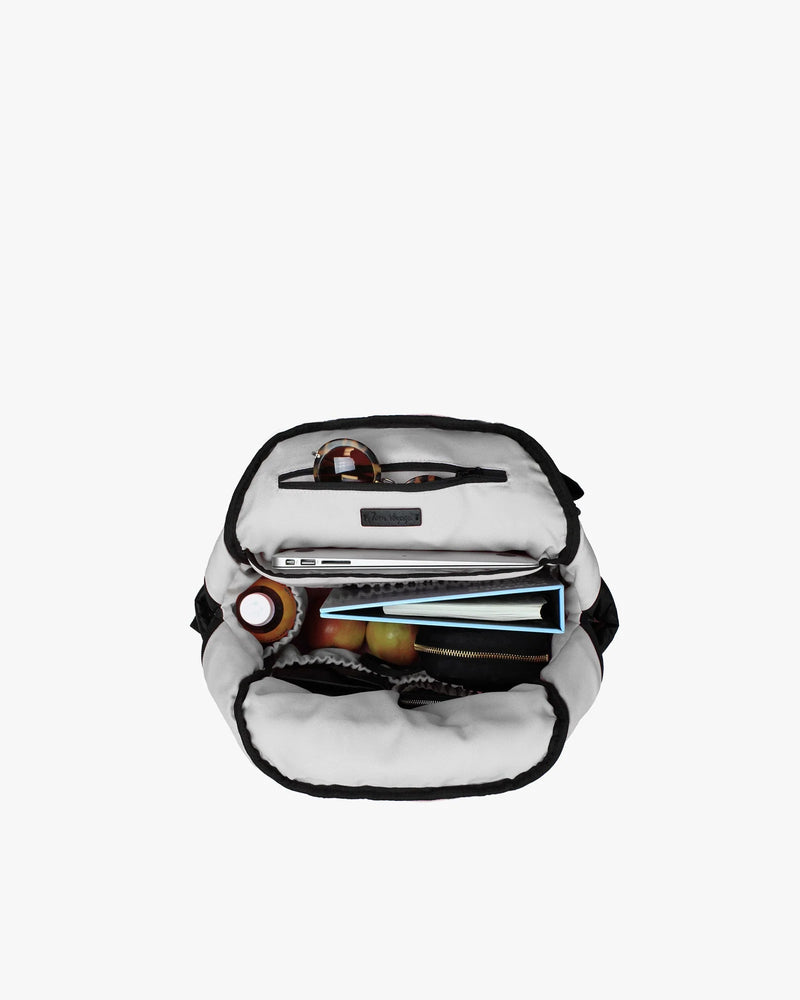 7AM - BK718 Diaper Backpack | Black Luggage & Bags